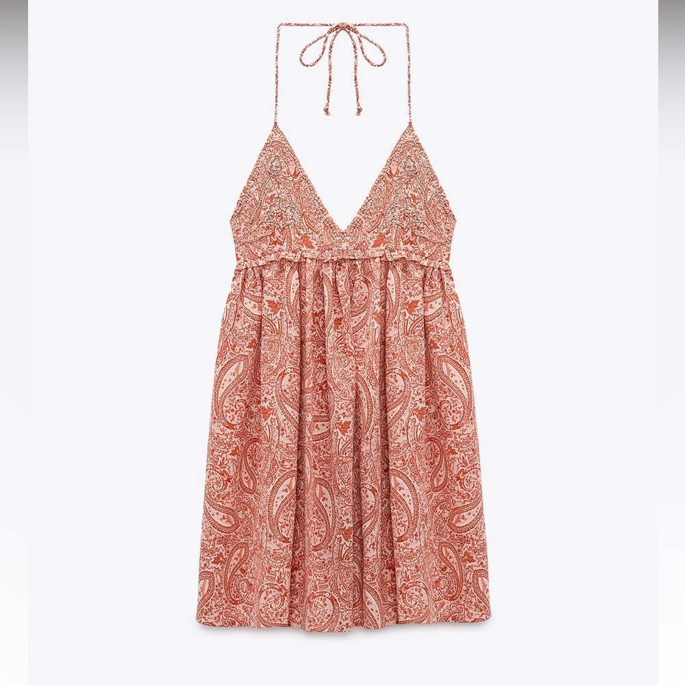 Zara beaded dress